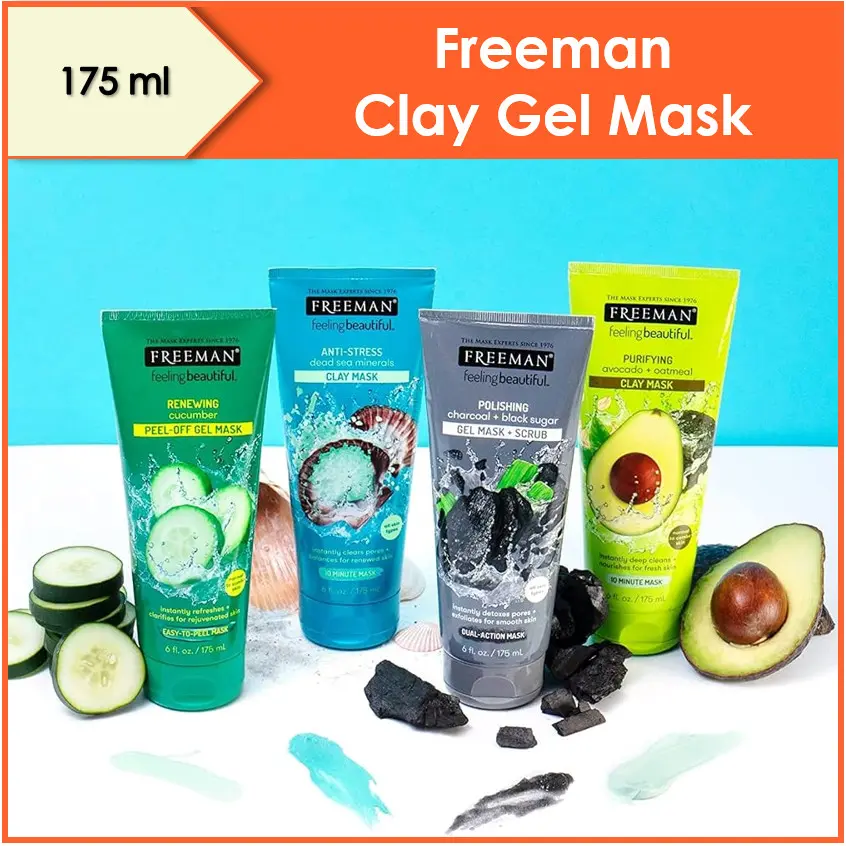Freeman Clay Gel Mask 175ml