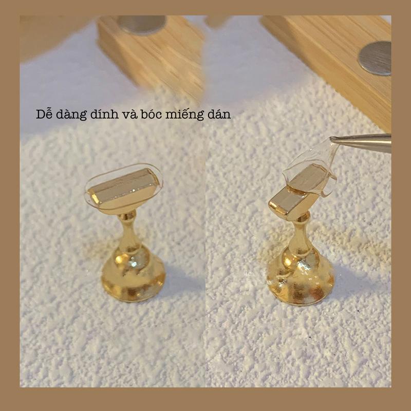 Đế Gắn Móng Giả Chắc Chắn - Đễ Gỗ Gắn Móng, Trưng Bày Móng Giả. dụ ng 2