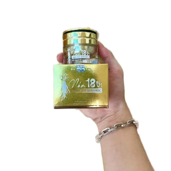 Kem Nám 18 Vị Tinh Chất Thảo Mộc Sica White 10g - Hỗ Trợ Mờ Thâm Sạm, Nám, Tàn Nhang, Dưỡng Sáng Da - Skincare, Dưỡng Ẩm Da Chăm Sóc Da Làm Đẹp Da Women