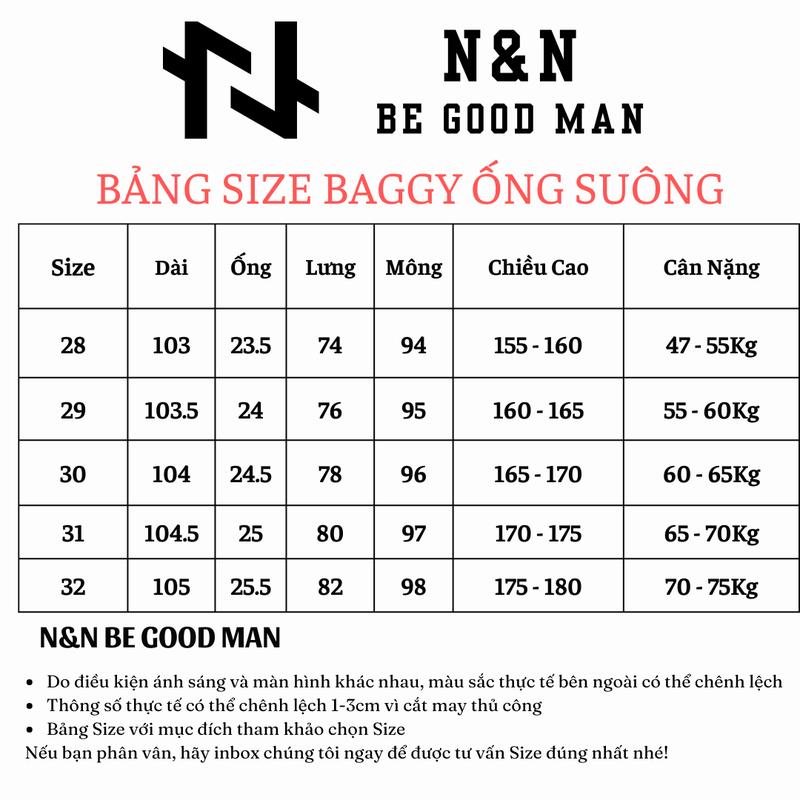 BG Suông 047 - N&N - Quần Jean Nam Dáng Baggy Ống Suông Rộng Màu Xám Rách Thời Trang quần  jean  nam  ống  suông  rộng 4