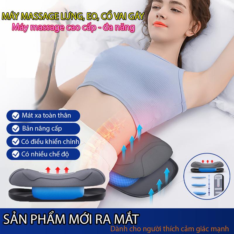 Máy Massage Thắt Lưng, Eo, Máy Mát Xa Đa Chức Năng Cao Cấp ( Tặng Kèm Phụ Kiện )