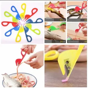 Pisau Usus Ayam Pembersih Isi Perut Ikan Kotoran Udang Pembelah Belut Knife Serbaguna Alat Dapur Multifungsi Kitchen Tools Kupas Jeroan Bebek Angsa Burung Dara