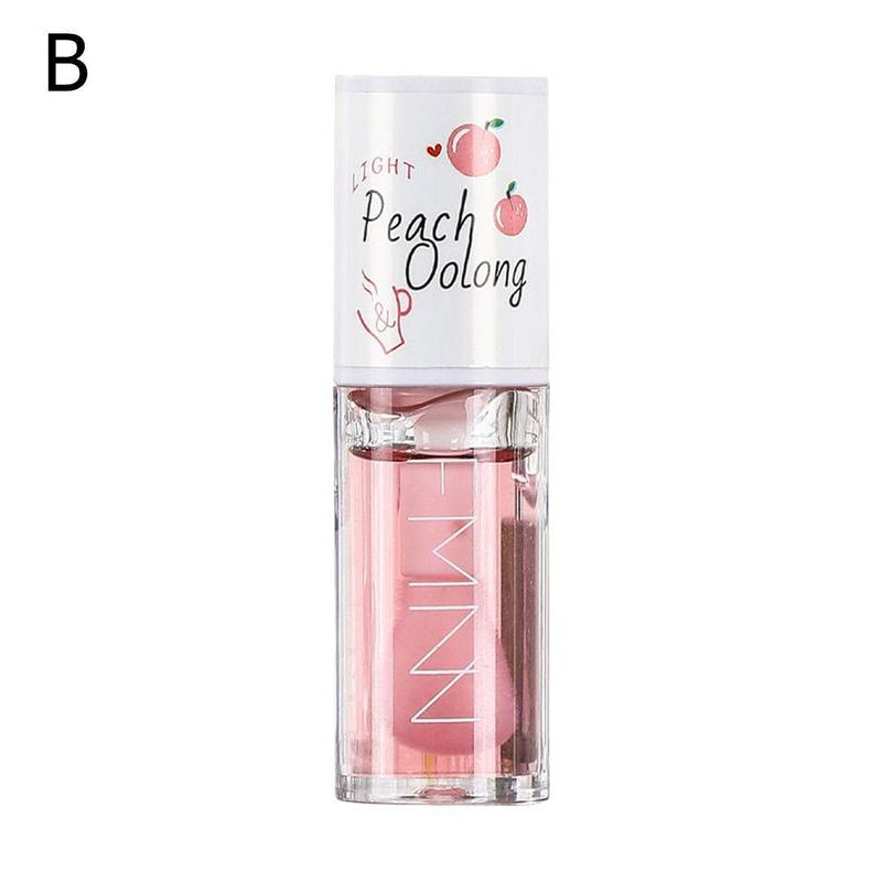Product Introduction of Long Lasting Moisturizing Lip Oil Honey White Peach Lip Oolong Lines Desalination Tender Repair Moisturizing Cosmetics 23