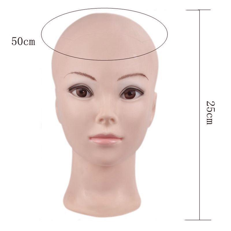 Product Introduction of Cosmetology Wig Making Training Bald Mannequin Head Model Stand Rack,Durable Materials 1