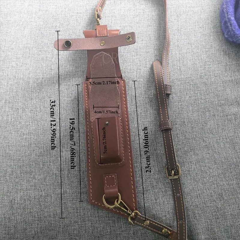 Outdoor Fixed Knife Case, 1 Count Waist Hanging Tactical Tool Bag, Multifunctional Knife Bag for Outdoor Camping [no Knife] 1