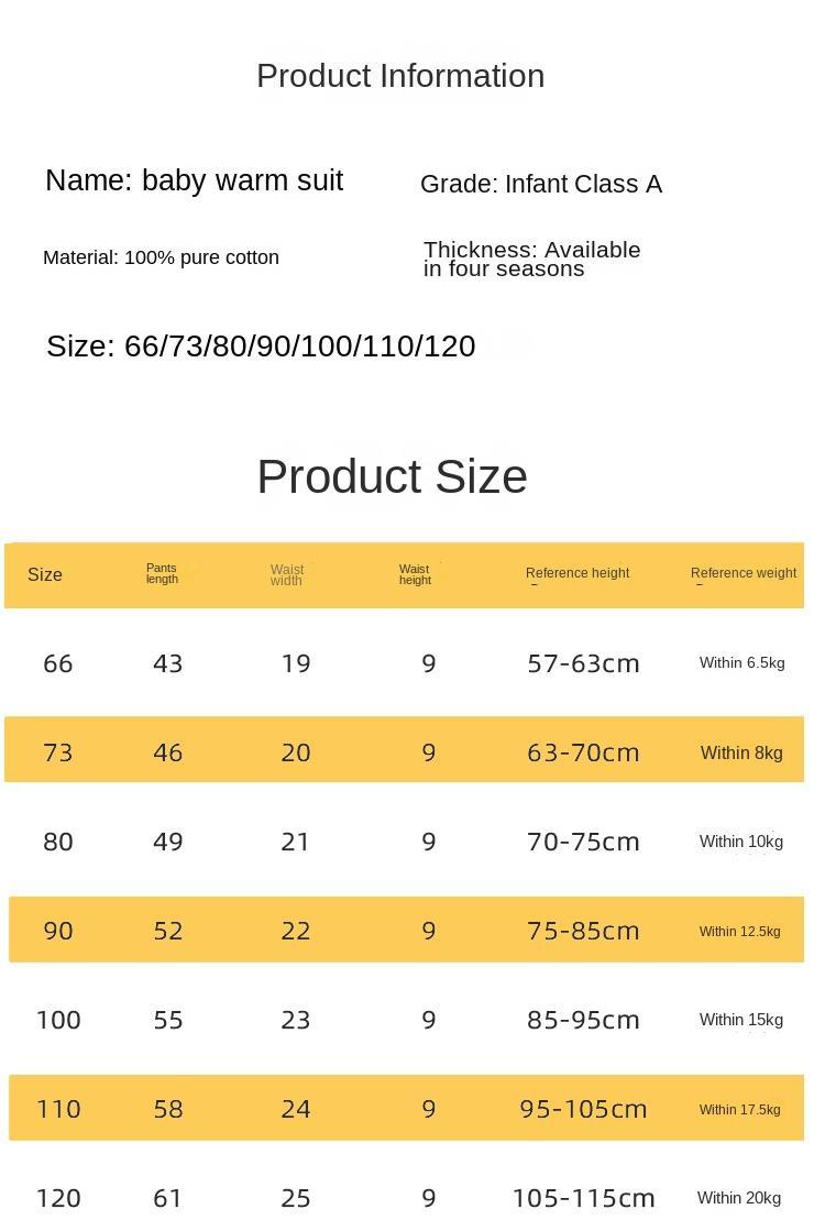 Product Introduction of Bộ Quần Áo Mùa Thu Cho Em Bé Chất Liệu Cotton Nguyên Chất, Đồ Lót Giữ Nhiệt Cho Trẻ Em, Áo Liền Quần Dài Cho Em Bé Đồ Ngủ Xẻ Tà Cho Bé Trai, Thích Hợp Cho Bé Gái, Lý Tưởng Cho Cơ Sở Mùa Xuân Và Mùa Thu Thun 0