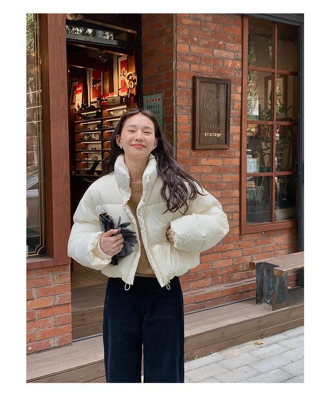 Áo khoác phao dáng croptop new  siêu ấm mùa đông Miho house