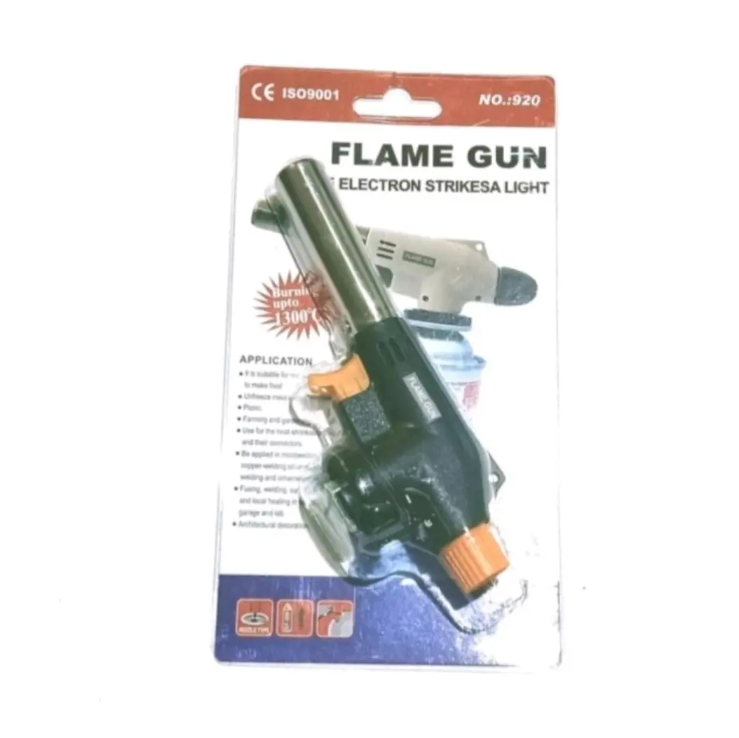 Gas Torch Portable Flame Gun Blow Torch BBQ Gas Torch 920 - Hitam