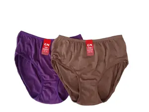 Isi 6 PCS Celana Dalam (CD) Golden Nick Katun Dingin GN 937 & 939 M-XXL Karet Nyaman Wanita Silk Lembut High Dewasa