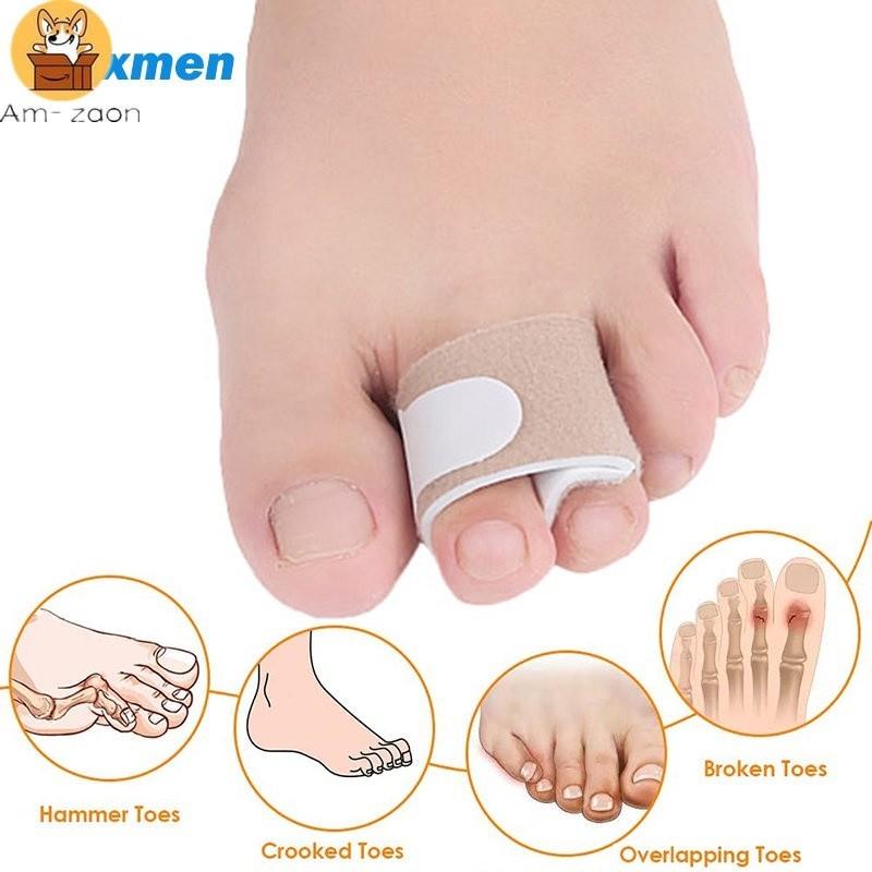 Nẹp Chỉnh Sửa Ngón Chân Với Miếng Lót Gel Và Miếng Đệm Gót Chân, Thoải Mái Khi Đi Bộ, Chỉnh Sửa Ngón Chân Búa, Am-az 0