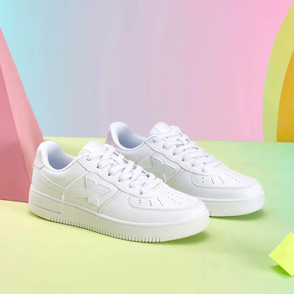 Sepatu Kest Sneakers Pria & Wanita Korea New Trendy 2023 Sepatu BMX Casual Karet