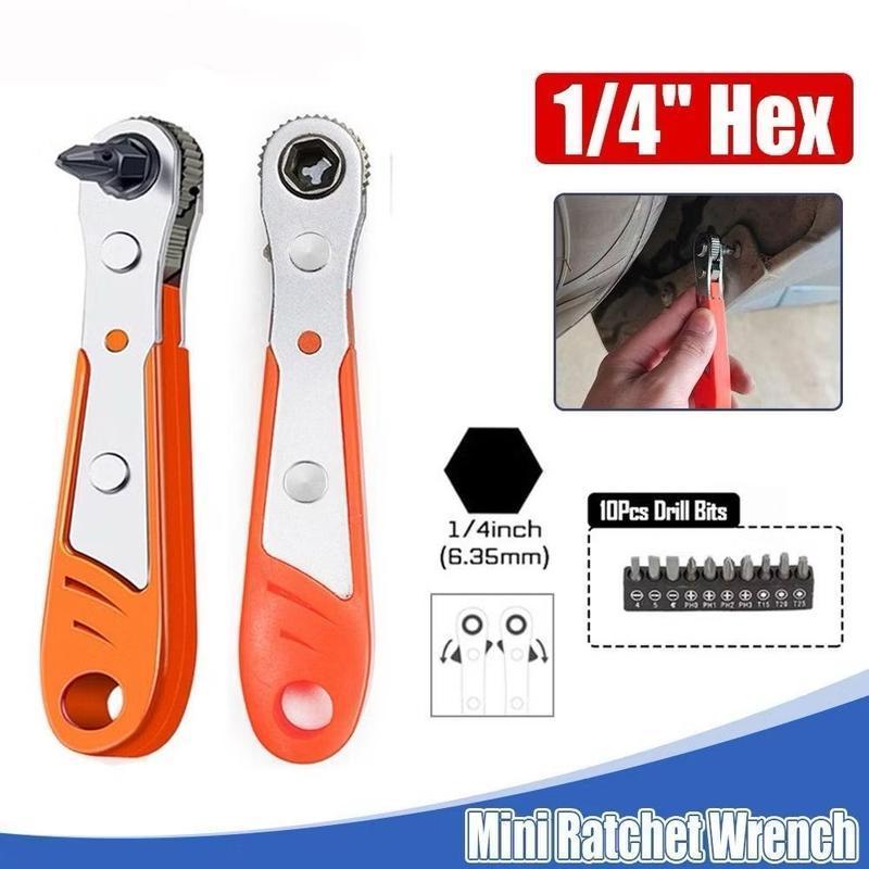 Bộ vít bánh cóc, vít đầu ngang sửa chữa Xe đạp Vít Sàn để Cải thiện Nhà cửa -…
