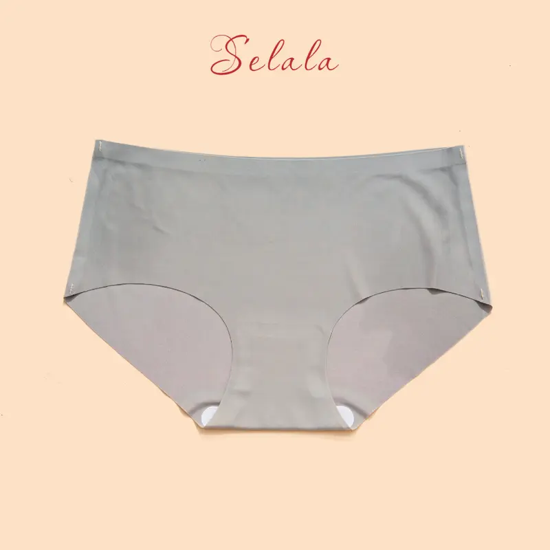 COMBO 6c Quần Lót Nữ Tàng Hình Selala Chất Su Mát Không Viền Chống Lộ Women quan  lot QS37 4