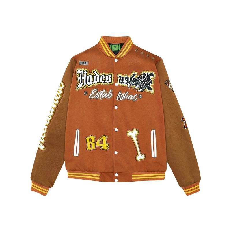  ÁO KHOÁC VARSITY GLORY ROAD - HADES BRAND CHÍNH HÃNG UNISEX 