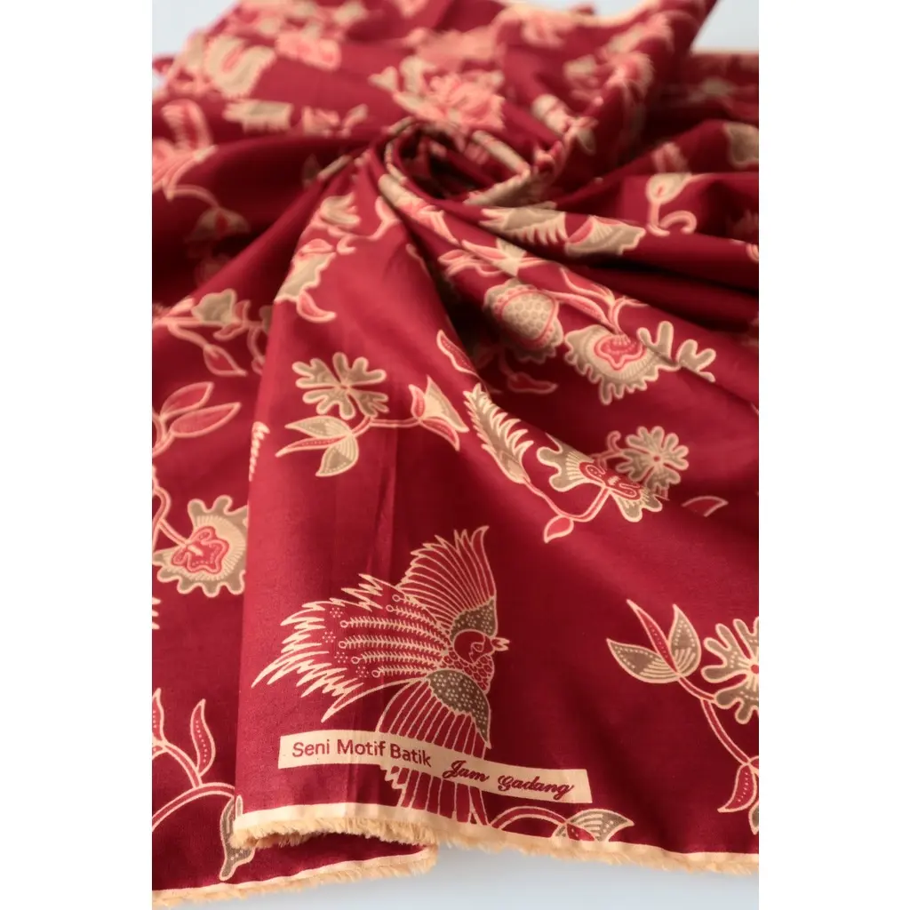 DHARMA WANITA BATIK REGISTER - PERSATUANDARMA WANITA / DWP PER METER / DWP JAM GADANG / DWP MERAH / ORIGINALSERAGAM BATIK PNS - KAIN BATIK DHARMA WANITA 1METER - BATIK DWP / BATIK PNS ORIGINAL