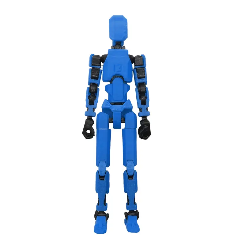 Mô Hình Hành Động Robot In 3D, Bộ 1 Chiếc, Có Phụ Kiện Đế, Mô Hình Robot Có Thể Di Chuyển Nhiều Khớp, Tượng Nhồi Bông Có Khớp Nối, Đồ Trang Trí Để Bàn, Inhgubfe 6