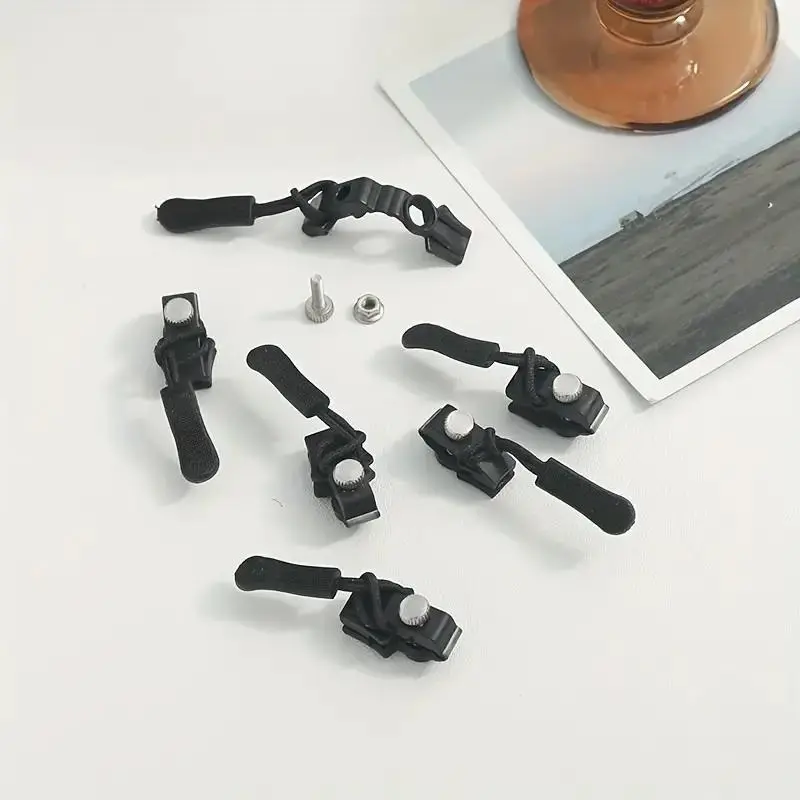Zipper Head Repair Kit, Universal Zipper Repairer, Detachable Zipper Repairer, Mini Adjustable Zipper Repairer for Jacket & Backpack