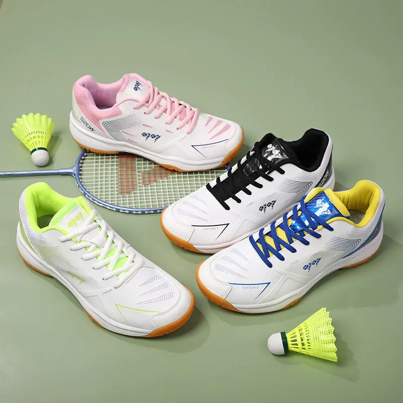 Children Adult Badminton Ultra Light Comfortable PING-PONG Unisex Professional Training Shoes