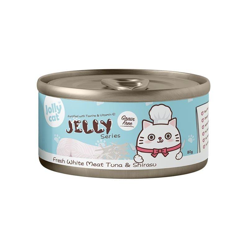 Product Introduction of High Quality Jollycat Grain Free  Jelly Canned Food 80g 6
