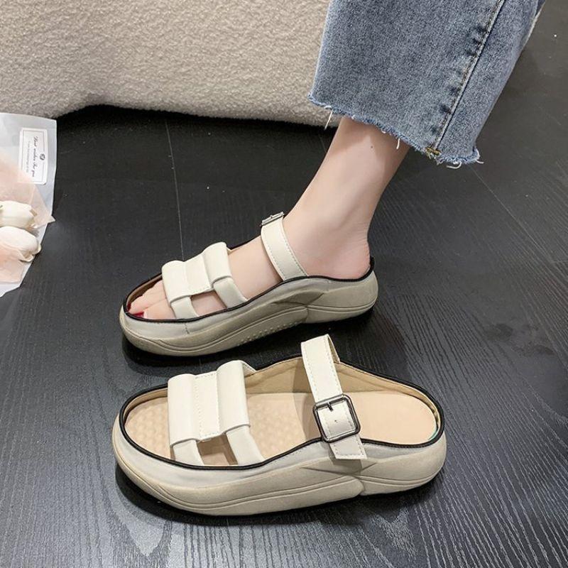 5501 sandal wedges wanita import korea 2