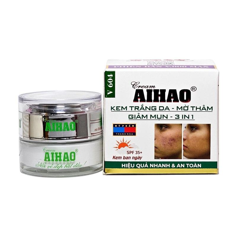 Kem AIHAO Trắng Da Ngăn Ngừa Mụn - Mờ thâm  36g Kem ban ngày 