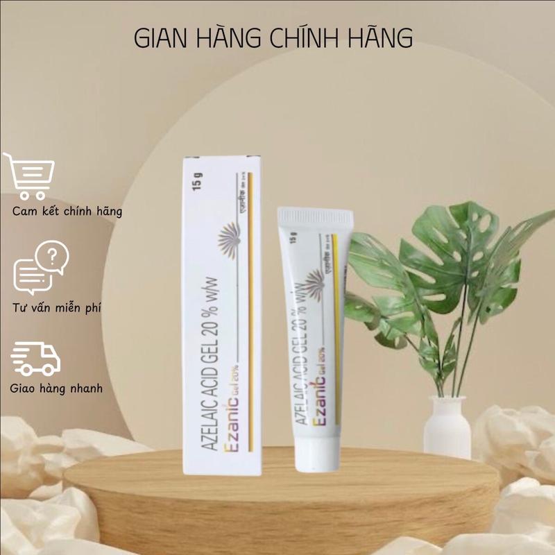 Kem hỗ trợ giảm thâm, mụn Ezanic Azelaic acid 20%
