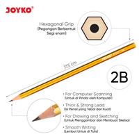 Gambar Pensil Pencil Joyko P-107 Metallic 2B 1 Box 12 Pcs - P-107 Metallic 2B dari Joyko Indonesia Kota Administrasi Jakarta Utara 2 Tokopedia
