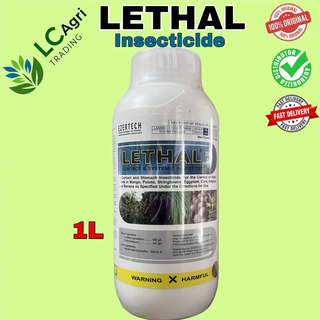 Lethal 247 ZC 1L – Alika-Type Insecticide for Mango, Banana, Corn ...
