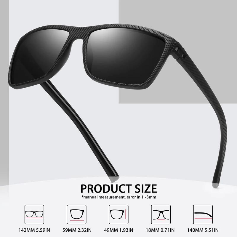 Product Introduction of 3/4 Pack New Designer Box Polarized Colorful Sunglasses for Men and Women Suitable for Driving, Fishing, Outdoor Sports UV400 1