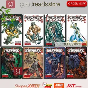 Berserk manga, Vol. 1-41 (English)