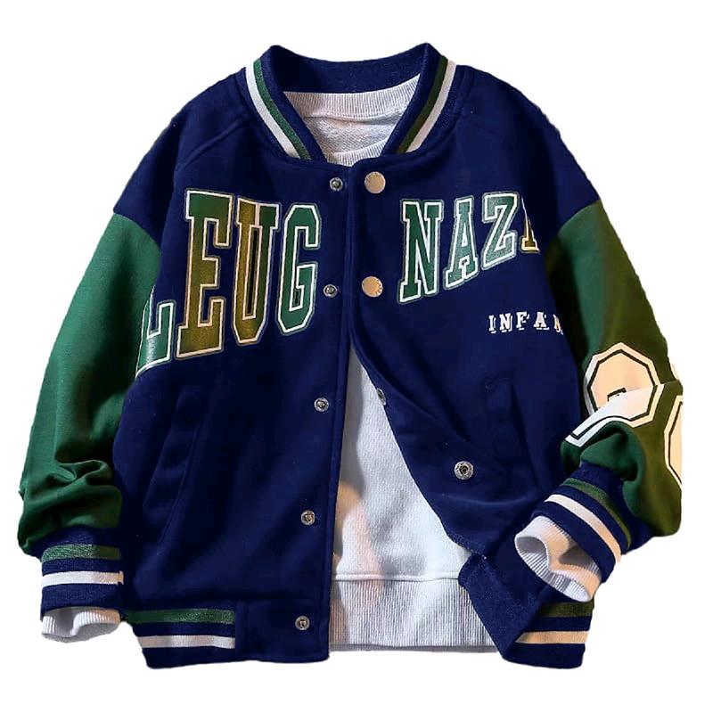 Gudang Outfit - Jaket Baseball Leug Fleece Panjang Sweater 2