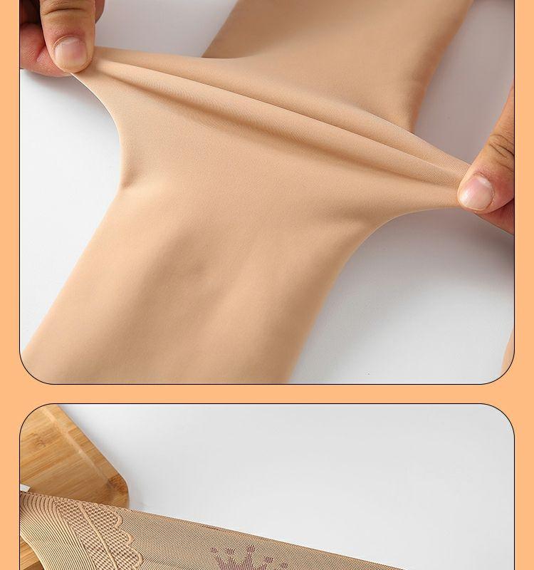 Product Introduction of Vớ Ánh Sáng Nước, Ngoại Cỡ, Quần Tất Màu Da Thịt Tuyệt Vời, Dành Cho Phụ Nữ Vào Mùa Thu Và Mùa Đông, Cảm Giác Tự Nhiên, Quần Legging Có Đệm Nhung, Thích Hợp Cho Cô Gái Đầy Đặn, Cạp Cao, Kiểm Soát Bụng, Màu Da Thịt, Quần Tất 24