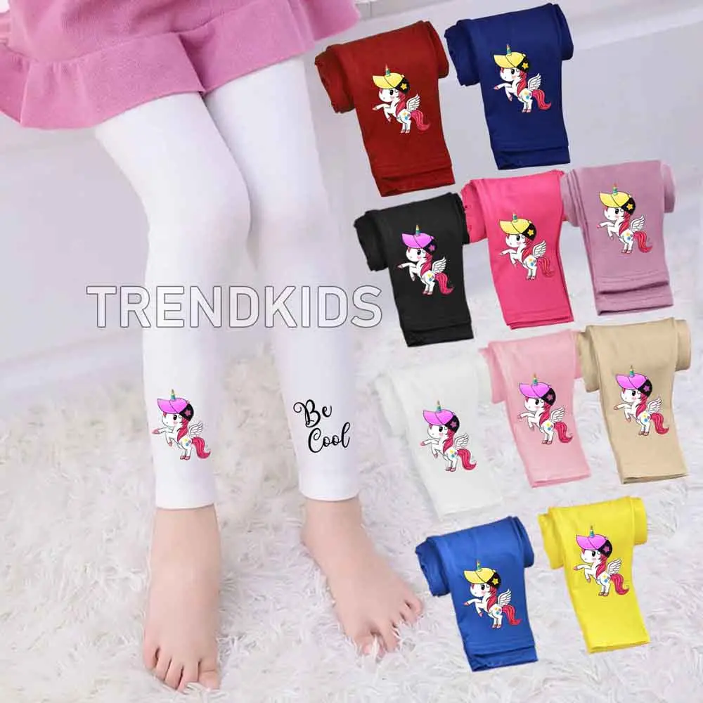 LEGGING ANAK KARAKTER MOTIF UNIQORN Celana Sd Fashion
