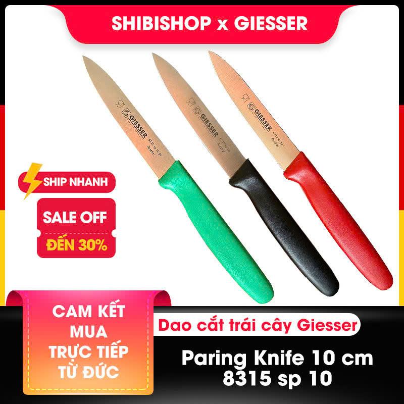  Dao cắt sầu riêng giesser MŨI NHỌN KHÔNG RĂNG CƯA - cán đều không bị lồi lõm 
