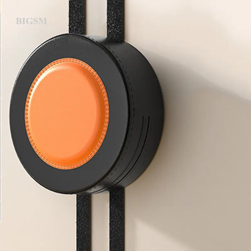 Taekwondo kick boxing target - pu medium round 30*30*10 orange/upgraded version with 2 Velcro strips