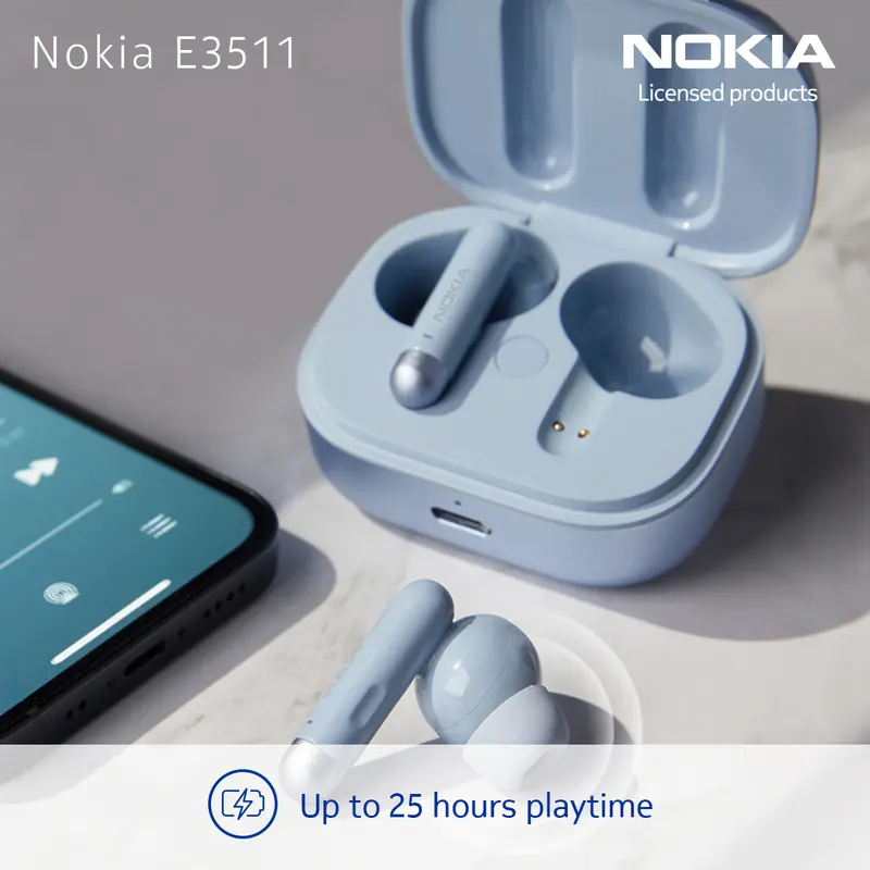 Nokia E3511 ANC True Wireless Earphones TWS Low Latency HD 4