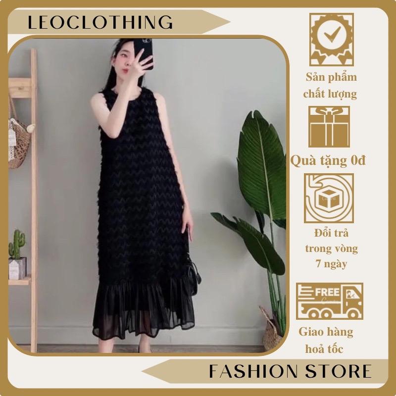 Váy bầu,Đầm bầu babydoll thiết kế lông vũ dáng dài chân váy phối ren mặc đi chơi,đi tiệc Sandal Voi váy  bầu