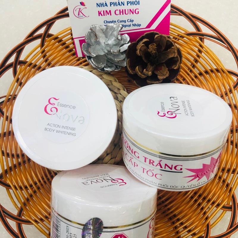  Kem E Nova dưỡng trắng da toàn thân cấp tốc Essence ENova 60gr Dưỡng Body 
