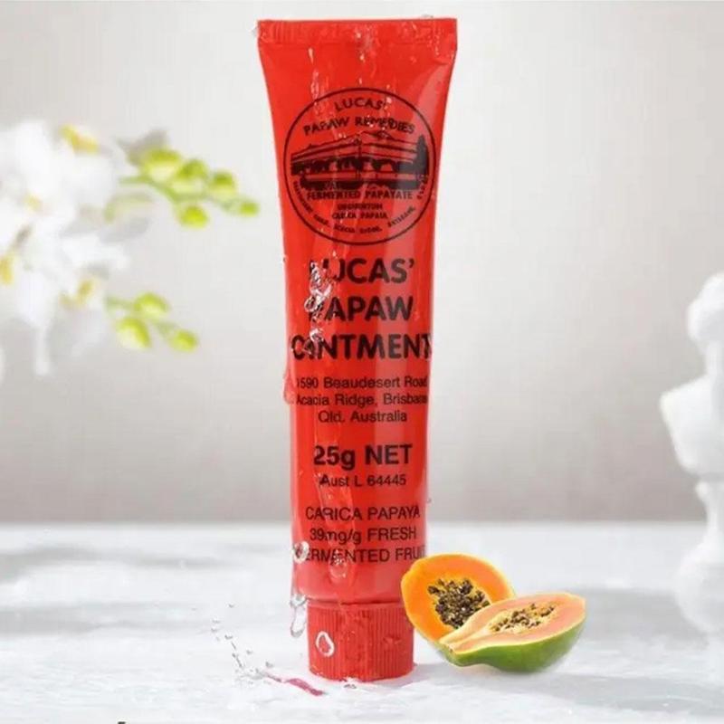 Product Introduction of Kem Dưỡng Da Lucas Papaw Oinment, Chăm Sóc Da Mặt, Son Dưỡng, Dưỡng Ẩm Cho Môi, 25g, Chống Dầu, Làm Khô, Dưỡng Ẩm, V4P1 26