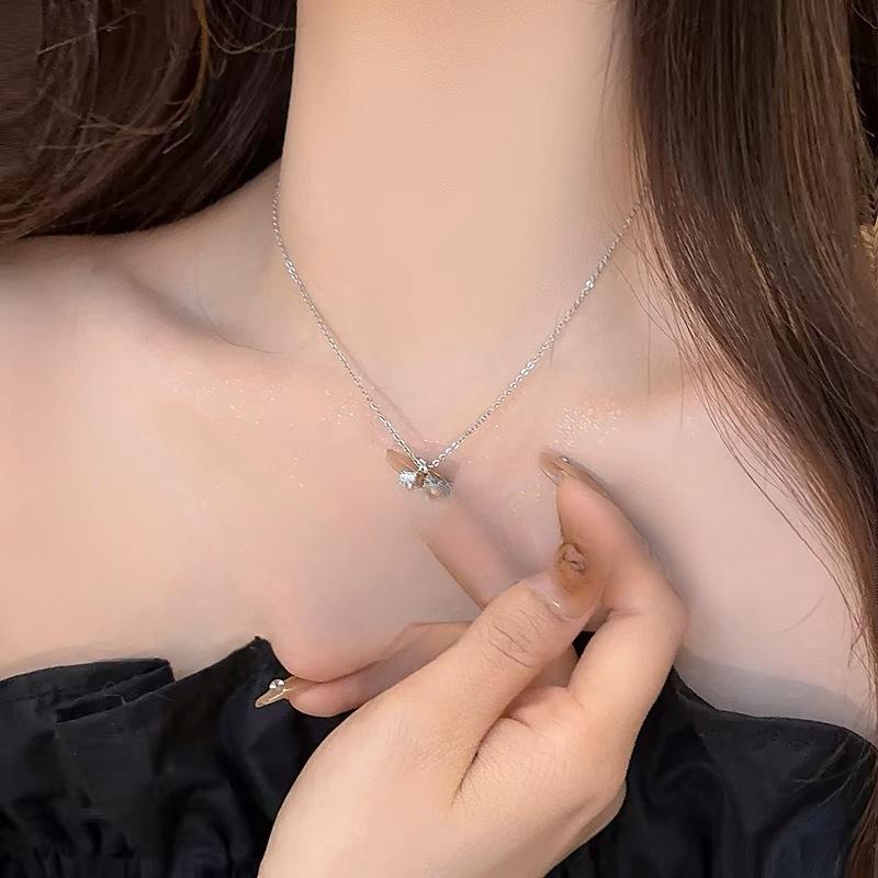 Product Introduction of Vòng Cổ Khóa Hòa Bình, Phong Cách Trung Quốc Mới, Dành Cho Nữ, Ins Hợp Xu hướng Thiết Kế Cao Cấp, Với Bướm, Dễ Phối Đồ 10