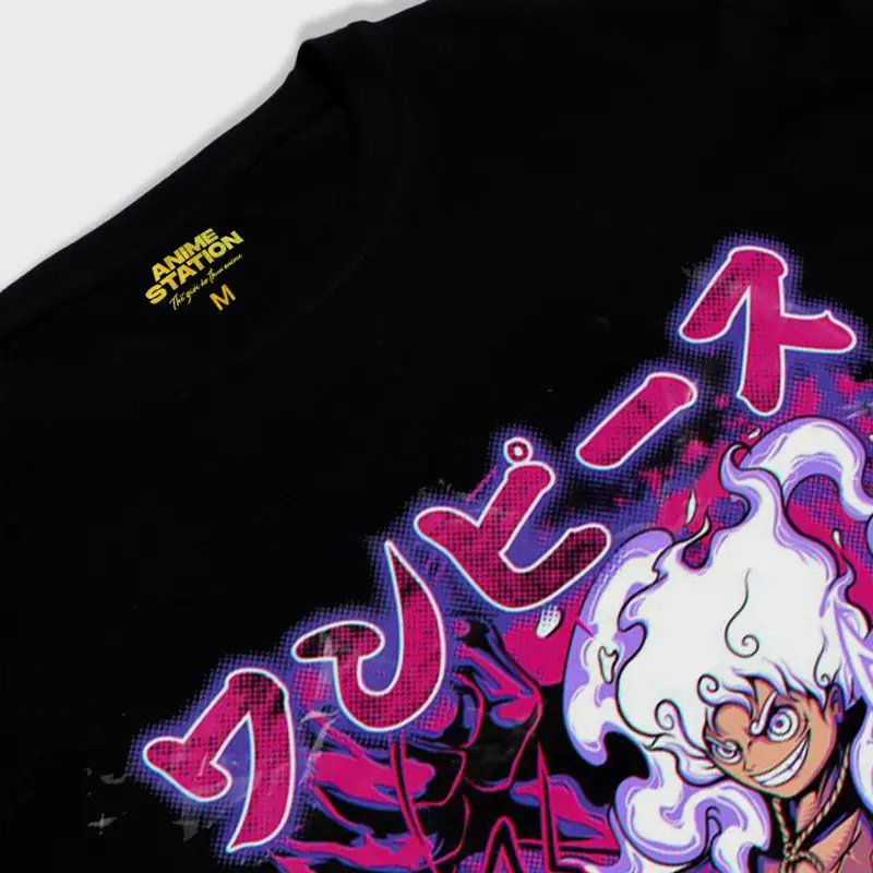 Áo Thun Luffy Gear 5 | Anime One Piece  - Áo Phông Basic Tee phông nam nữ tay lỡ  và tay ngắn, size bé đến lớn 1