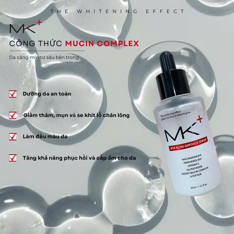 Product Introduction of Combo Serum + Kem Dưỡng MK Plus Hàn Quốc 2