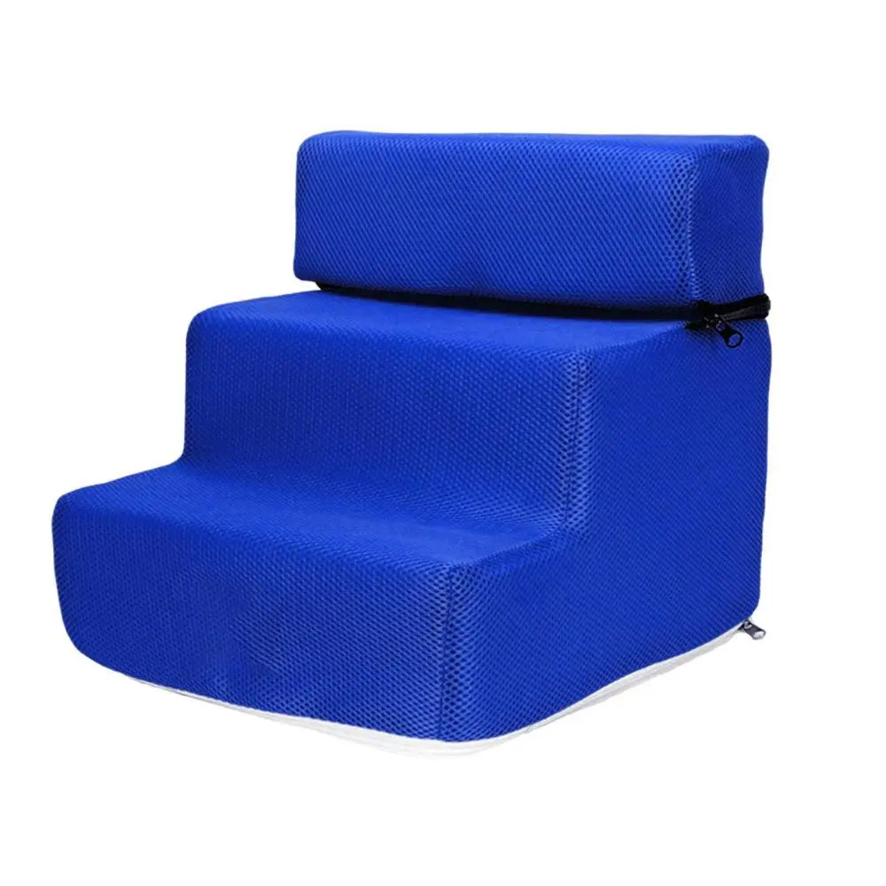 Portable Dog Stairs Ladder Ramp Detachable Non Slip Puppy Step for High Bed