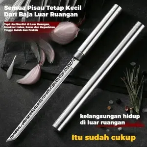 PISAU TONGKAT TAHAN KARAT PISAU TONGKAT MINI PISAU BAJA PISAU DAPUR GOKONG PISAU SAYUR PISAU BUAH PISAU MINI pisau dapur Portabel