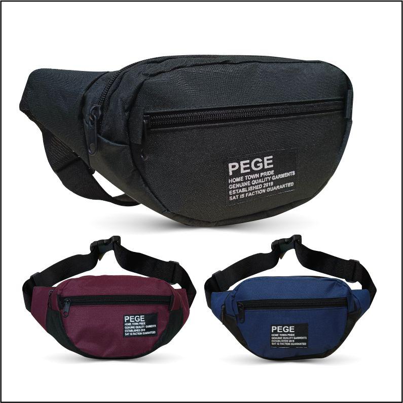 Product Introduction of Tas Pinggang Waistbag Selempang Bahu Pria Model Kombinasi - PG 8812 2