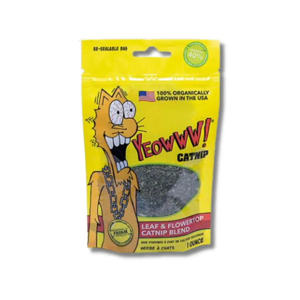 Yeowww 1-oz Organic Catnip Pouch, Cat Toy