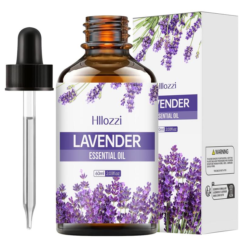 Product Introduction of 60ml/2.03fl.oz Lavender Essential Oil, Lavender Essential Oil, can be used for hair care, body care, massage relaxation, home fragrance, and air freshening, suitable for all skin types body  oil black  seed  oil pumpkin  seed  oil billie eilish  body  oil 0