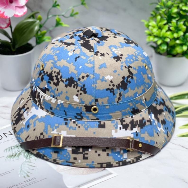 Mũ cối cốt phíp siêu bền - họa tiết ranri sa mạc 2