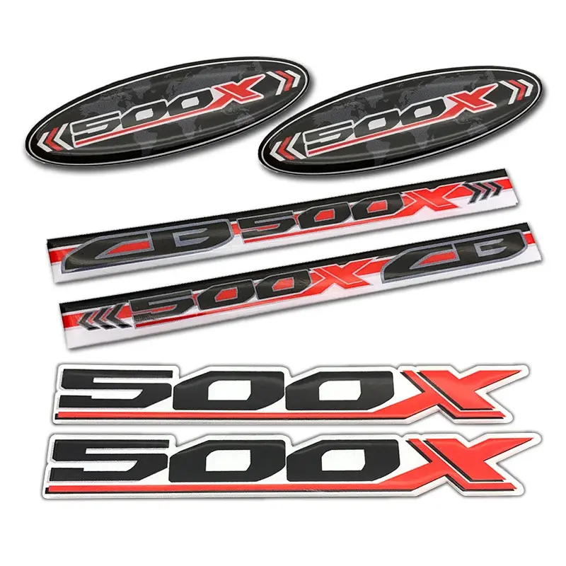 CB500X Motorcycle Accessories 3D Badge Sticker Decals For HONDA CB 500 X