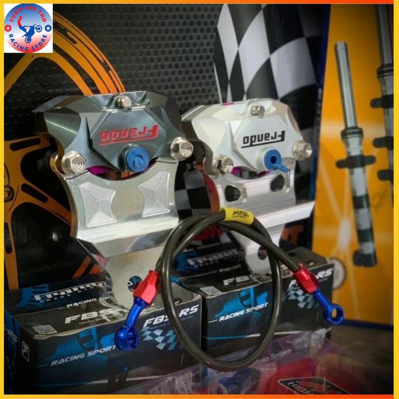    Combo Sau Ex135 150 Raider Satria Winner   Heo 2Pis Frando + Pát Sau + Dây dầu sau >>> Đi size đĩa zin theo xe 